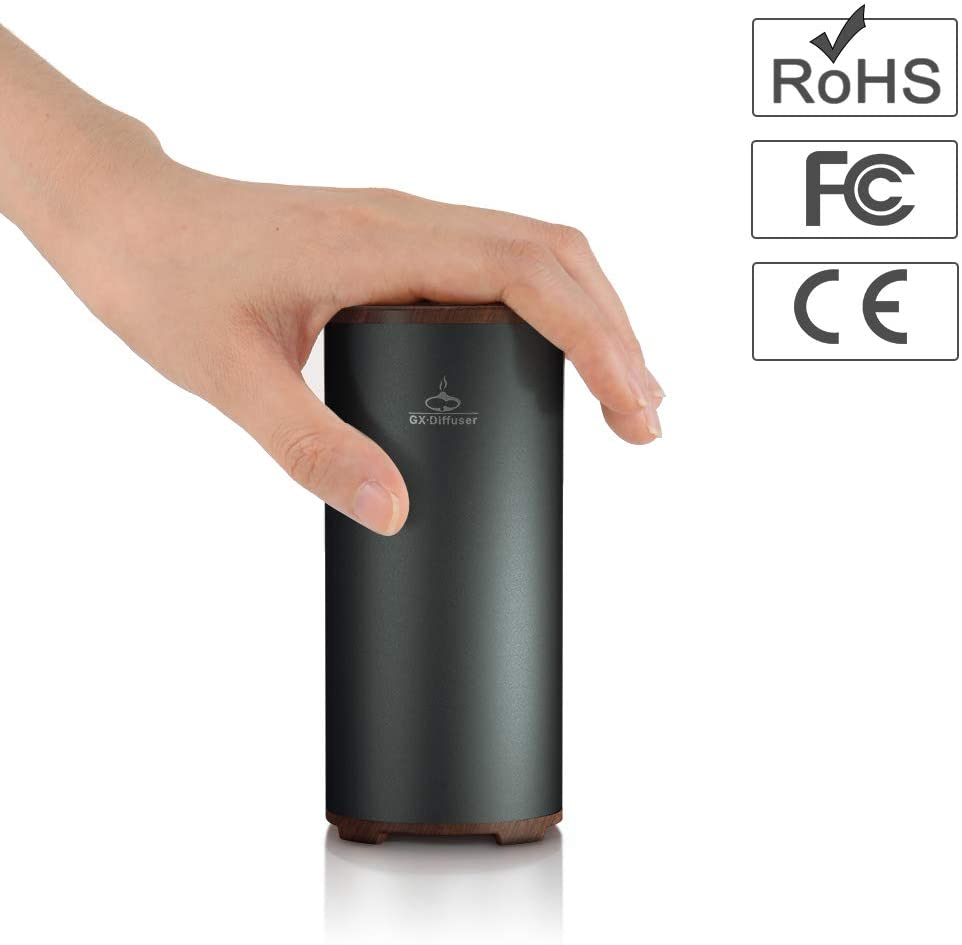 GXDiffuser Portable Ozone Generator USB Rechargeable Mini Air Purifier Odor Eliminator Bacteria Sterilizer Battery Air Freshener