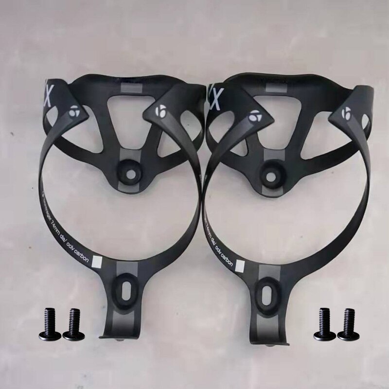 2Pcs Xxx Carbon Bidonhouder Fiets Houders Mtb Road Flessen Bidonhouder Fiets Houder 3K/ud Fiets Fles Houder: UD matte back 2pcs