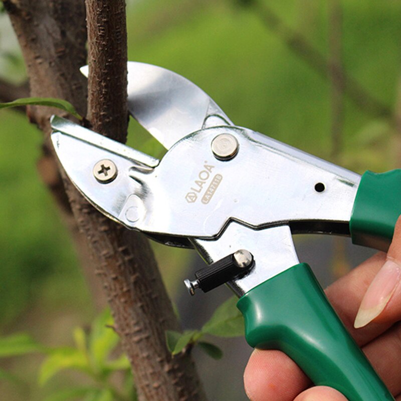 LAOA-tijeras de podar SK5, 8 pulgadas, para jardinería, recoger la fruta, hogar y jardín
