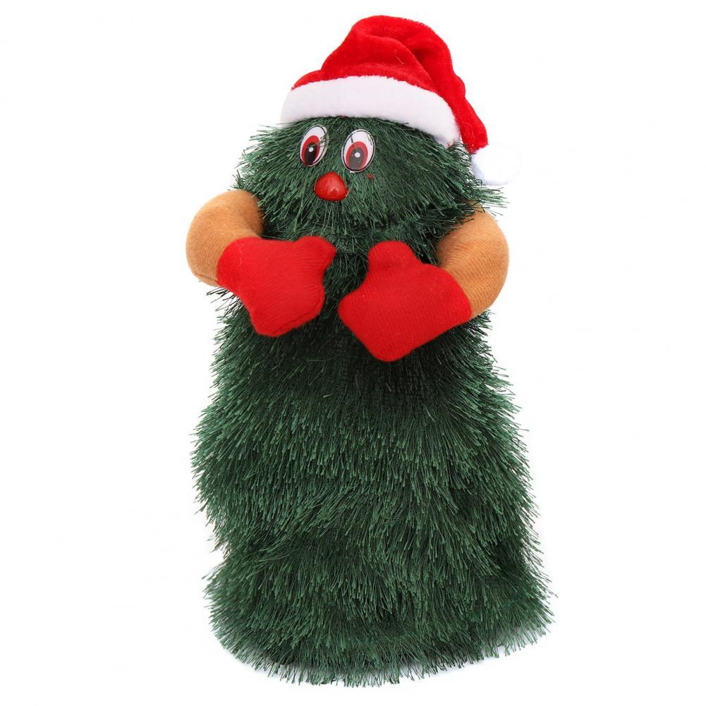 Amusing Dancing Christmas Tree Novelty Dancing Xmas Tree Multifunctional Electric Christmas Tree Doll: L