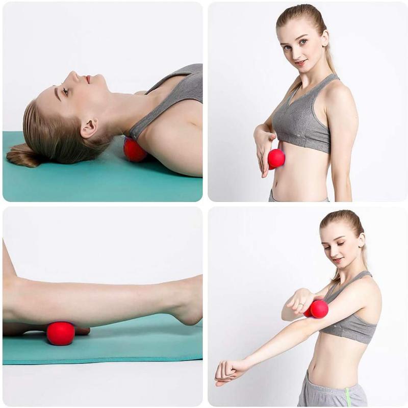 Yoga Fascia Bal Massage Hockey Fitness Bal Voor Myofasciale Release Trigger Punt Therapyyoga Ballen Spier Ontspannen Gym Massage Bal