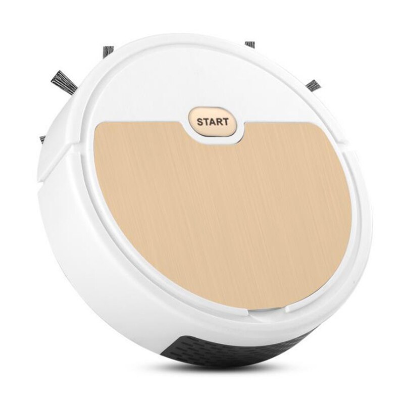 Robot Vacuum Cleaner with Edge Brush &amp; Mist Spraying USB Chargeable Automatic with Edge Brush &amp; Mist Spraying Floor Cleaning PRE: Transparent