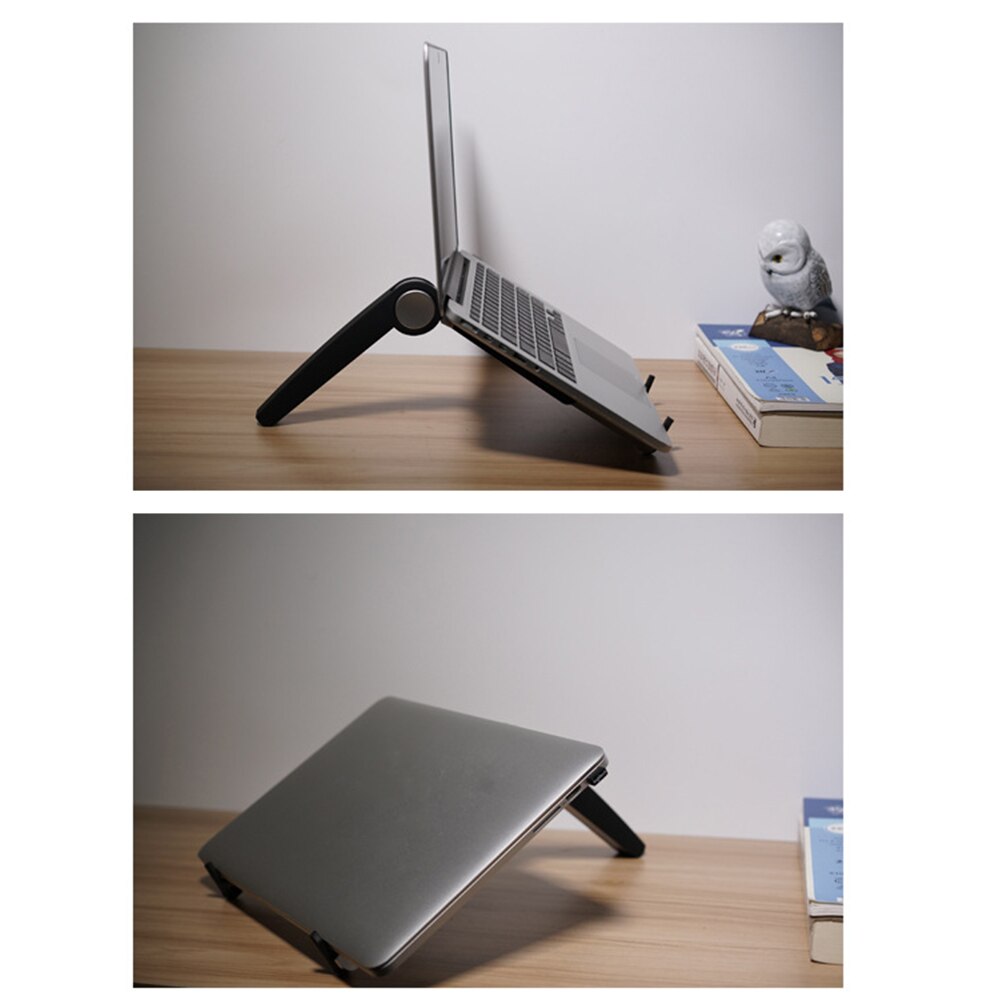 Bärbar hopfällbar bärbar bärbar dator bärbar dator surfplatta hållare stativ monterad skärm riser fäste surfplatta hållare för macbook