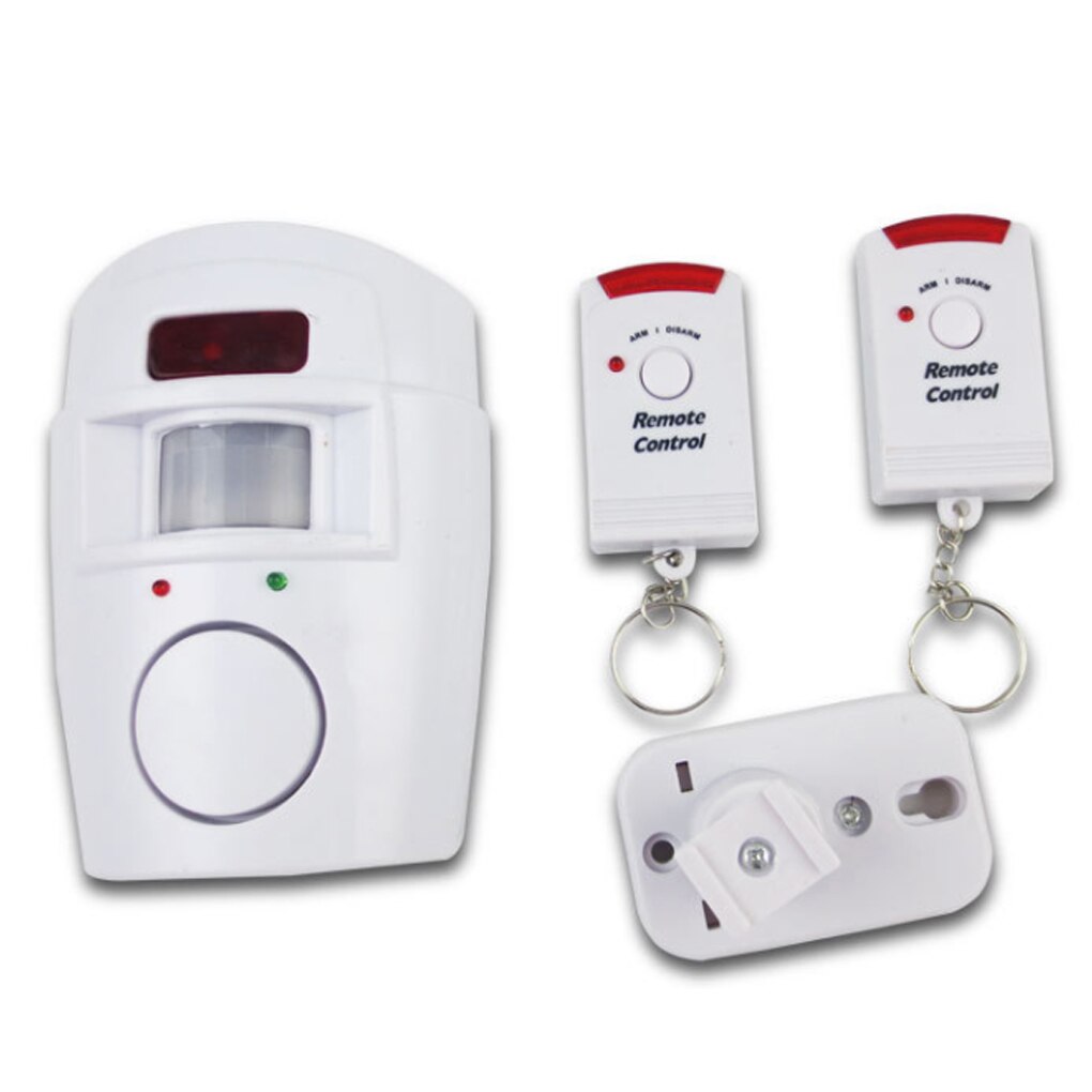 Remote Control Wireless Infrared Motion Detector Sensor Alarm Home Anit-theft Alarm System