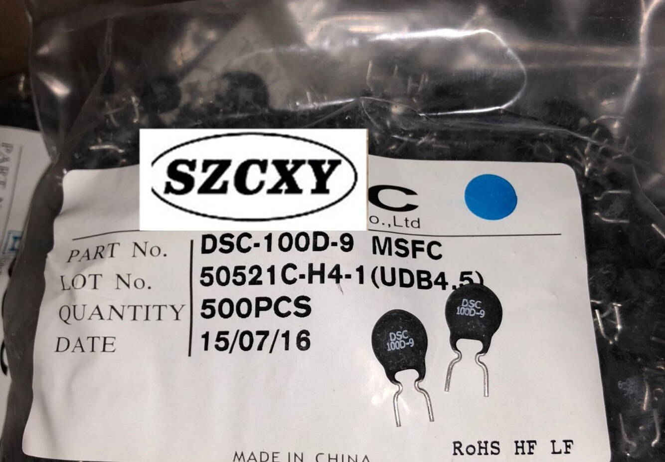 100% and original 100PCS DSC NTC 100D-9 Diameter 9 mm thermistor