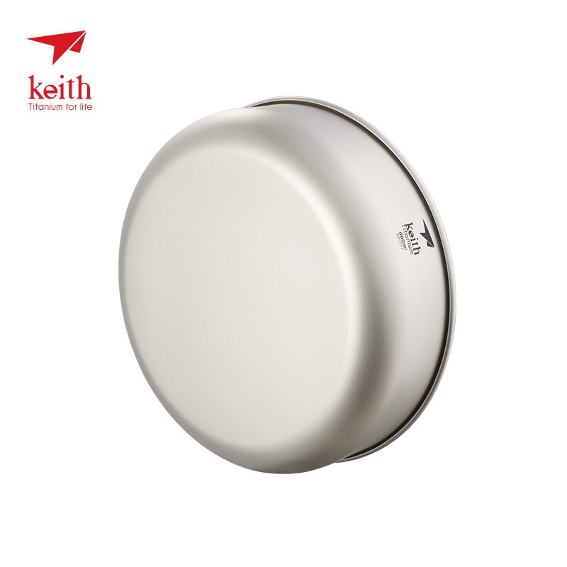 Keith odkryty kemping czystego tytanu miski 300 ml-900 ml miski naczynia zastawa stołowa sztućce Ti5333-Ti5338