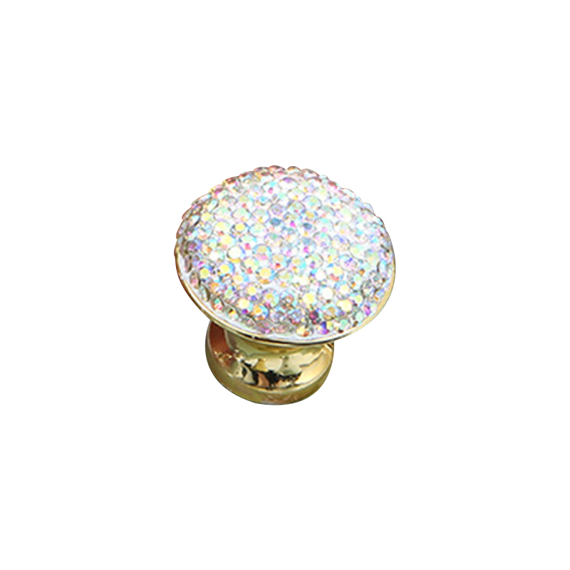 Ingelegde Diamanten Knoppen Kast Trekt Lade Trekt Lade Knoppen Keukenkast Handgrepen Garderobe Meubels Handvat Hardware: 9