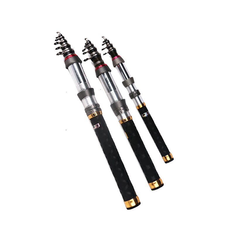 1.3M 2.1M 2.4M Hengel Reel Lijn Combo Draagbare Mini Telescopische Hengel Hengel Lokken Haken Bell vlotter Lood Gewicht Set