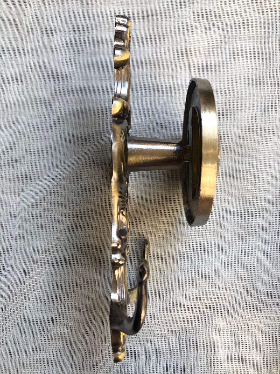 2Pcs/Set Luxury European Curtain Hooks Holder Hanger Display Rack Wall Hook Curtain Decorate Accessories