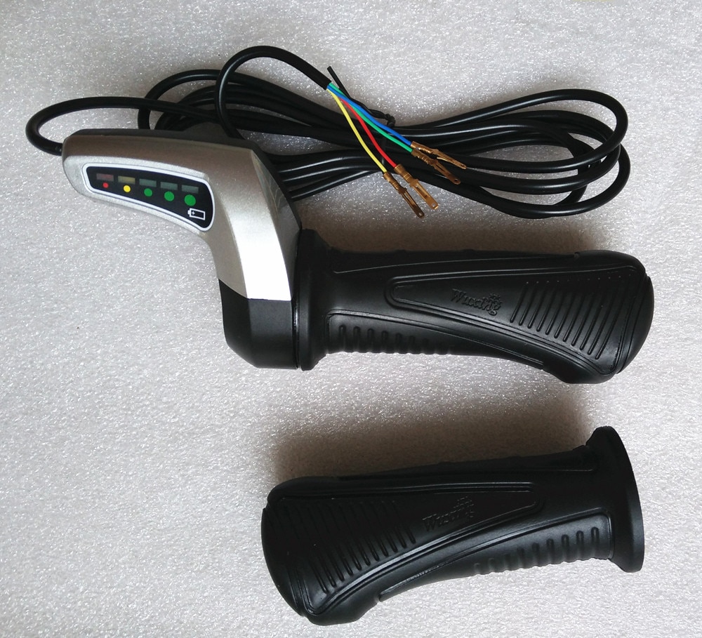 48V DC motor speed controller, Twist Throttle /Speed Handle/ Gas Acceleratorwith battery indicator