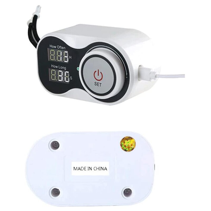 ! Smart Drip System Automatic Watering Device Timer Intelligent Drip Water Pump Digital Garden Self-Watering Kit