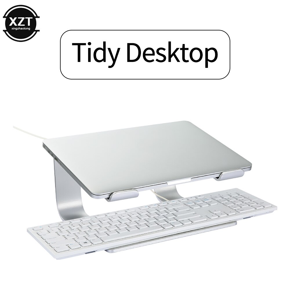 Vertical Laptop Stand Ergonomic Aluminum Laptop Computer Stand Laptop Riser Notebook Holder Stand Macbook Pro Support