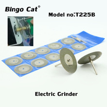 10pc Electric Grinder Grinding Wheel Glass Cutting Piece Diamond Slice Small Blade For Mobile Phone Glass Separating