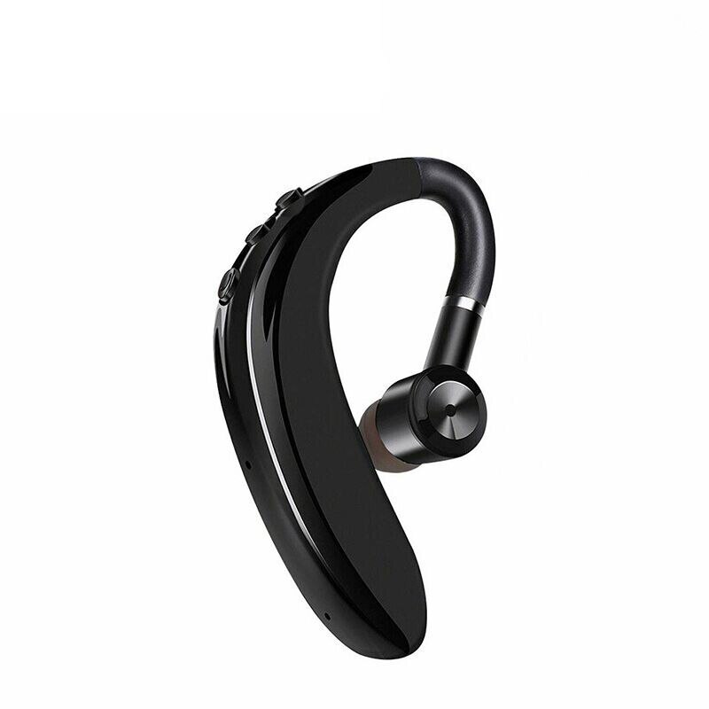 Business Bluetooth Headset Bluetooth 5.0 Oortelefoon Handsfree Hoofdtelefoon Mini Draadloze Oortelefoon Oordopjes Oortelefoon Voor Alle Telefoons: Black