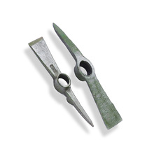 Wooden handle sanding cross small hoe small yin hoe agricultural garden construction tool engineering Pickaxe