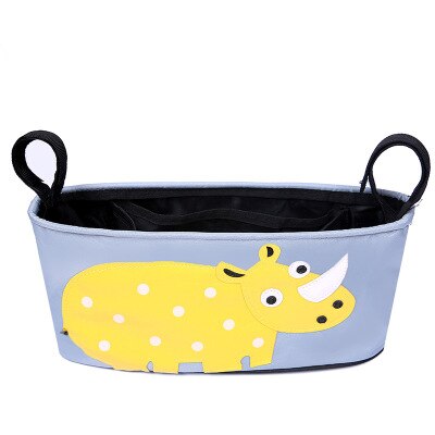 Baby trolley tas cartoon kinderwagen polyester hangende opbergtas multifunctionele organizer stoelzak reistas kinderwagen accessoire: I