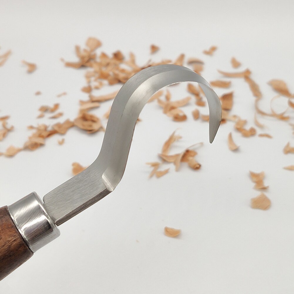 5 Stks/set Rvs Houtsnijwerk Cutter Houtwerk Lepel Carving Gereedschap Kit PAK5