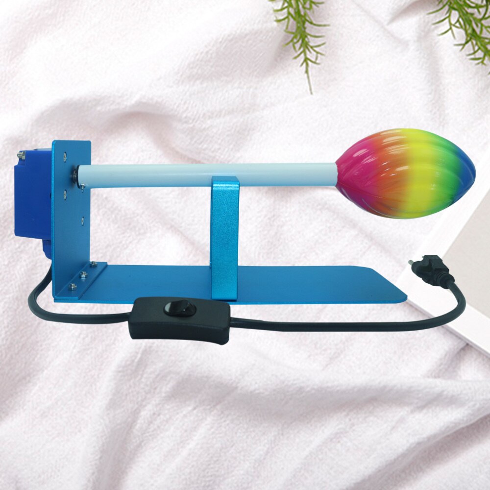 Aluminum Cup Turner Cuptisserie Turner Machine Multifunctional Rotator with Rotisserie Motor DIY Cup Tool White