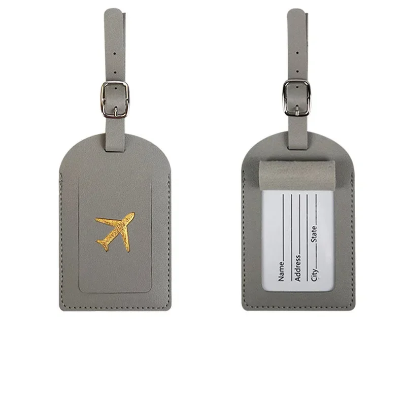 Reise Koffer Tasche Zubehör Leder Gepäck Stichworte Reisepass Abdeckung Ich würde Karte Adresse Name Halfter Etikett Gepäck Internat Tasche Stichworte: dunkel khaki