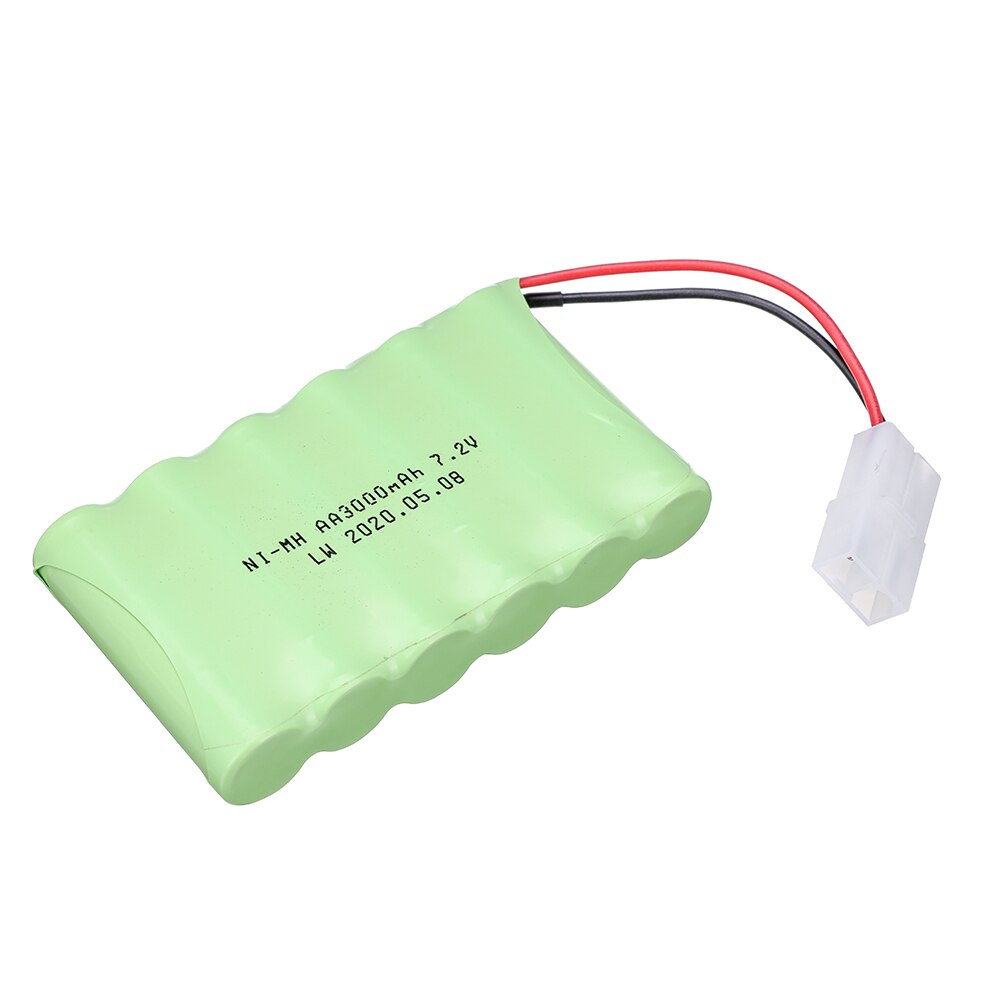 7.2v AA 3000mah 2800mah rechargeable battery for Remote control electric toy boat 7.2 v 2400 mah aa nimh battery 1Pcs