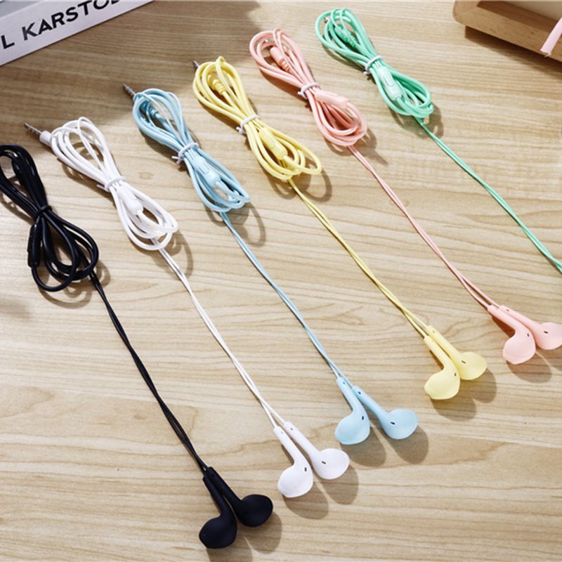 Sport Earphone Wired Super Bass 3.5mm Earphone Earbud with Built-in Microphone Hands Free