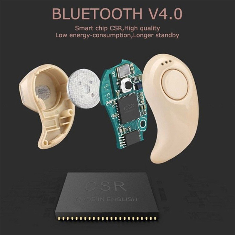 Mini Draadloze Bluetooth Oortelefoon In Ear Sport Met Microfoon Handsfree Headset Oordopjes Voor Alle Telefoon Voor Samsung Huawei Xiaomi Android