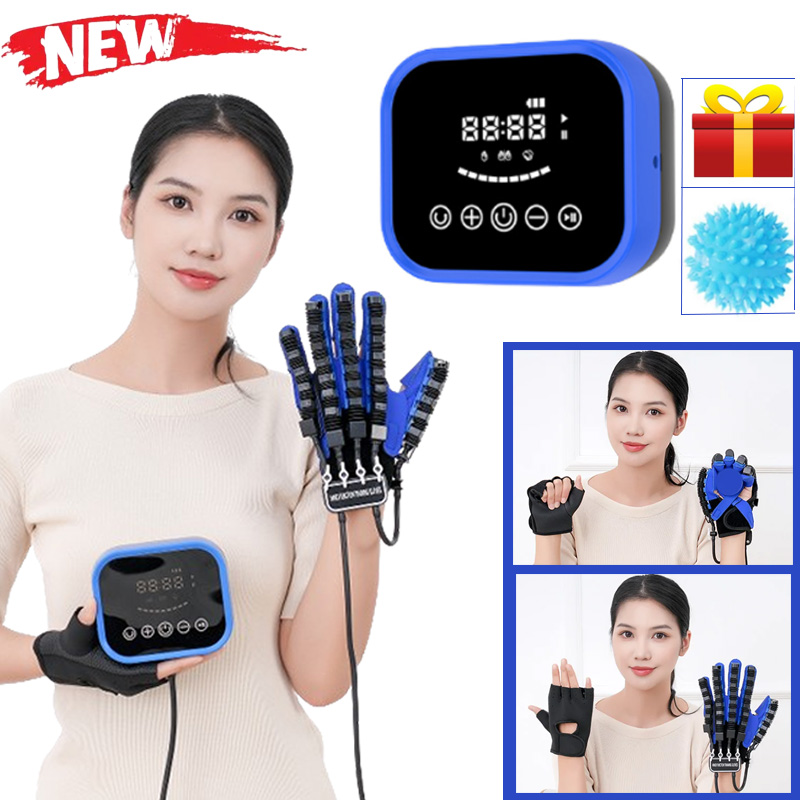 Intelligente Rehabilitation Roboter Handschuhe Hand Schlaganfall Halbseitenlähmung Hirninfarkt Handfunktion Ausbildung Finger Trainer Handschuh