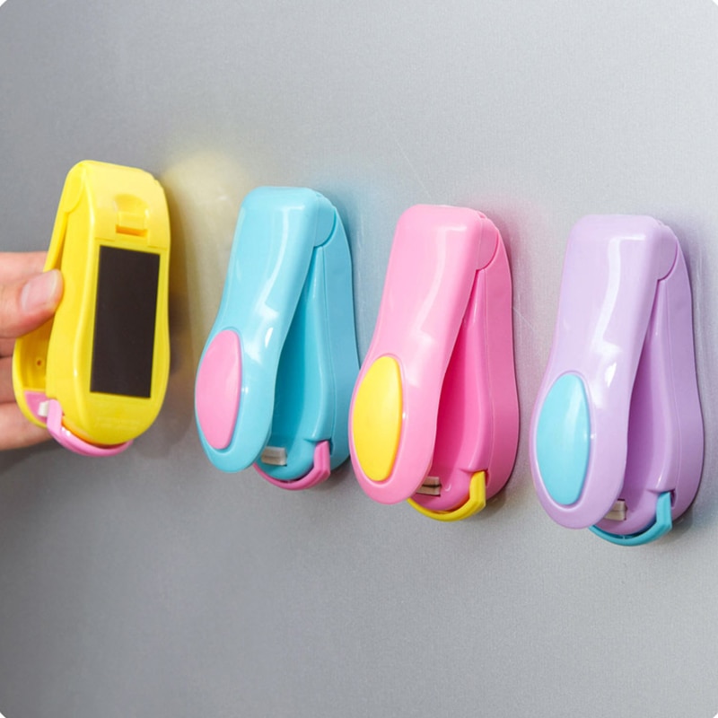 Keuken Accessoires Gadget Mini Pocket Home Sluitmachine Keuken Tool Vacuümzak Clips Snack Bag Sealer Sealmachine Creatieve