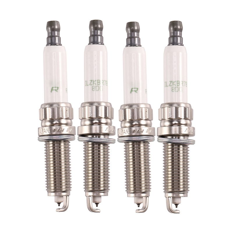 4 Pcs bougie d'allumage en métal Iridium platine bougie d'allumage 95770-0242129512, pour Peugeot Citroen Mini Cooper