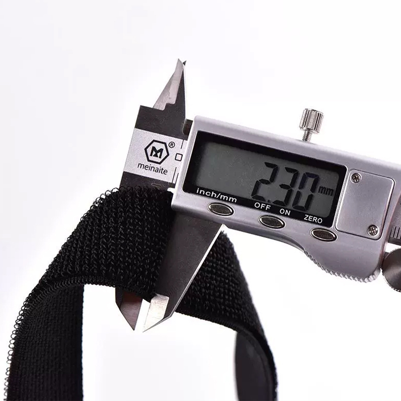 Nylon Elastische Lusband - 2 Yards - Zelfklevende Klittenband Straps - Hittebestendig, Eco-Vriendelijk