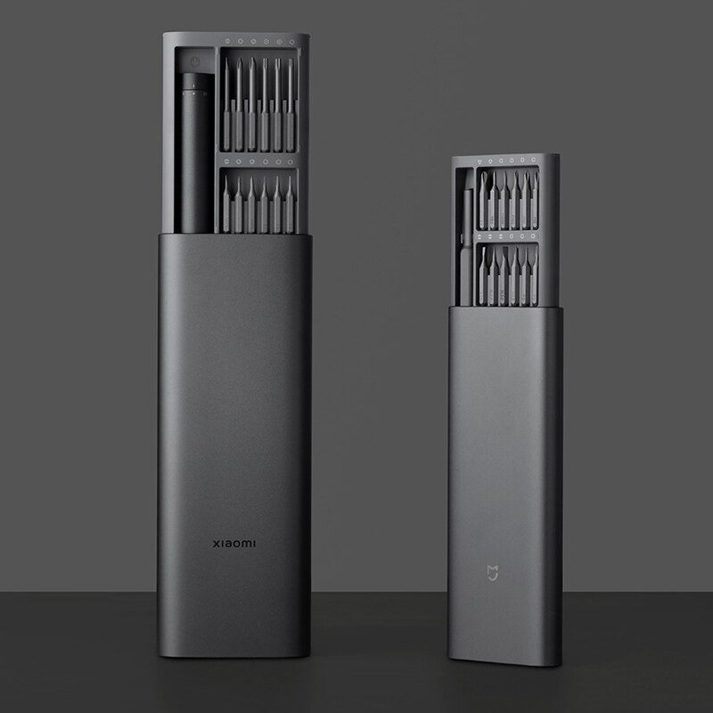 Xiaomi Mijia elektryczny zestaw precyzyjnych wkrętaków dwubiegowy za chwilę obrotowy precyzyjna kontrola DIY demontowalny zestaw śrubokrętów