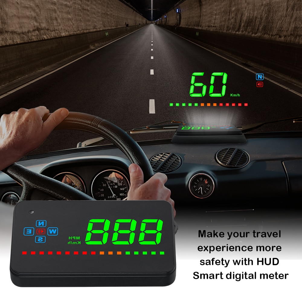 HUD A2 display head up display gps Digital Car Speedometer Auto Windshield Project Speedometer GPS hud head up display cars