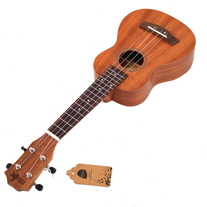 21 Inch Ukelele Sopraan Sapele Uke 15 Frets 21 Inch Hawaii Mini Gitaar Volledige Kits Ukulele Gitaar Voor Beginner Kids