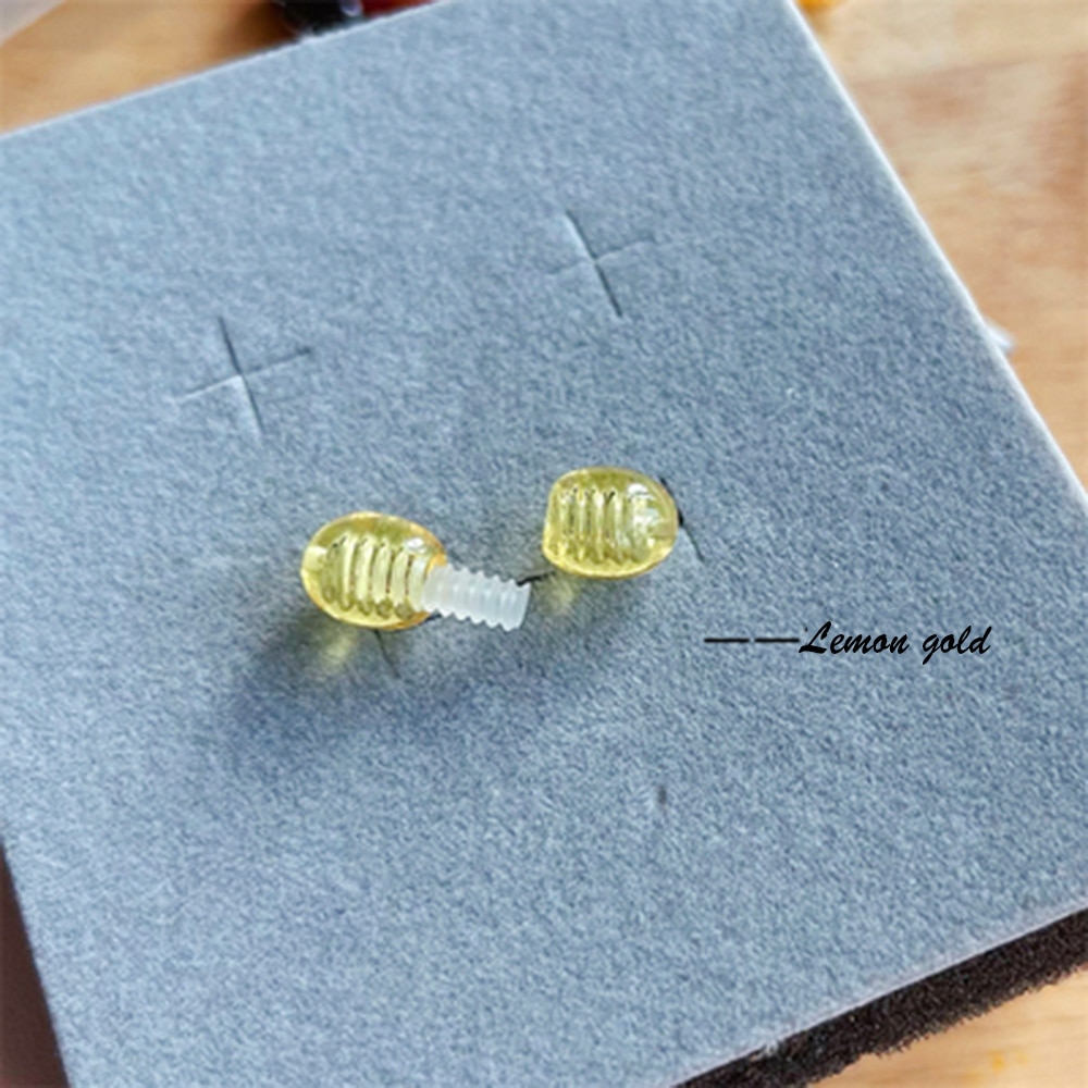 LUER fermagli per filo perline di sicurezza chiusura per connettore per collana di chiusura/gioielli fai-da-te chiusura nascosta fibbia componente fermaglio per filo