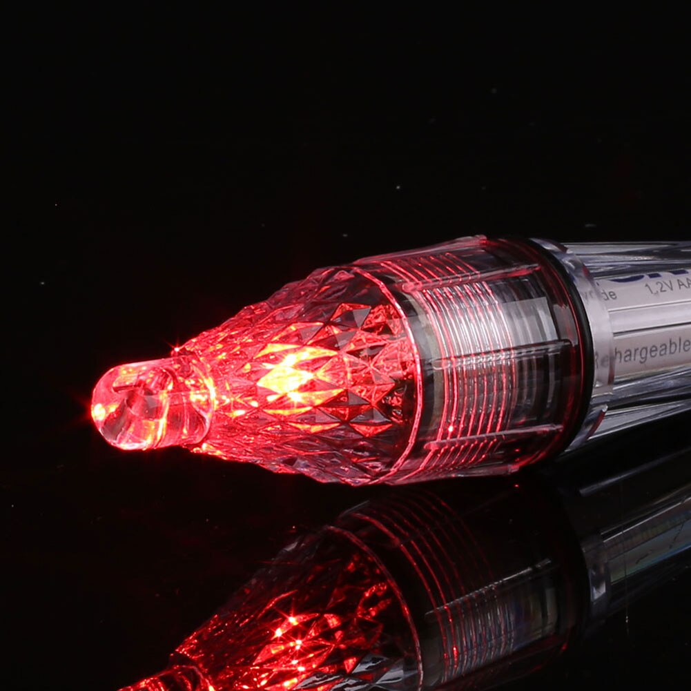 Waterproof Deep Underwater Fish Attracting Lure LED Fishing Flash Light Bait Transparent Use In 300M Under Water