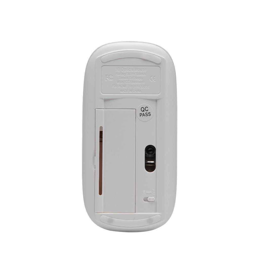 Multi-touch Magic Mouse 2.4GHz Muizen Voor Windows Mac OS Wit/Zwart Voor laptop/game/ desktop