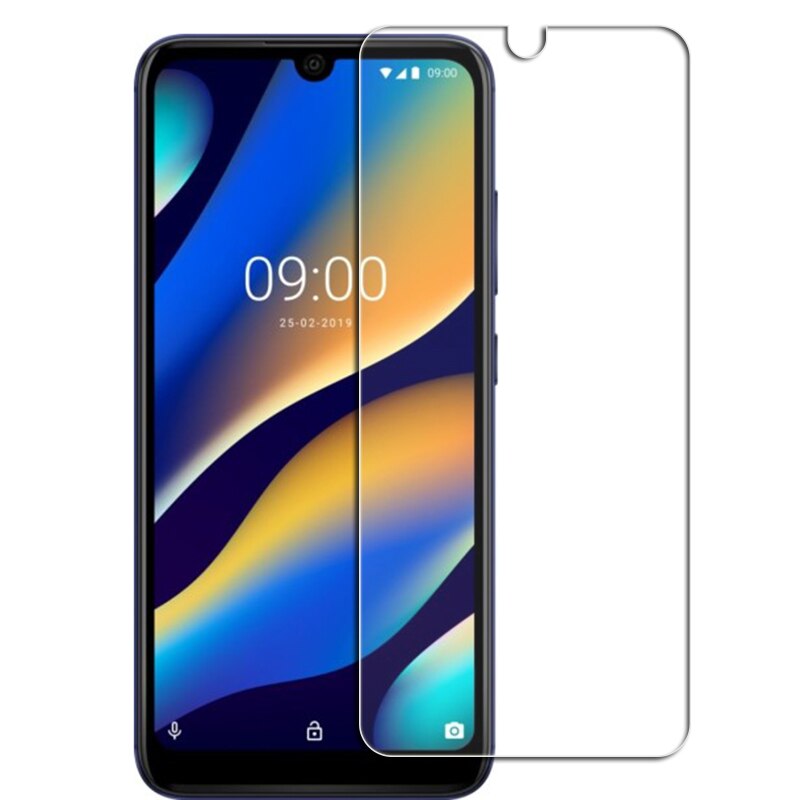2 stück originale schutzglasfolie aus gehärtetem glas für wiko  y82 (wikoy 82 6.1