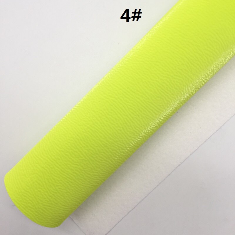 1PC 21X29CM Neon Faux Leer Stof, Synthetisch Leer Stof Lederen Lakens, PU Leer Voor Maken Bows LEOsyntheticoDIY T356A