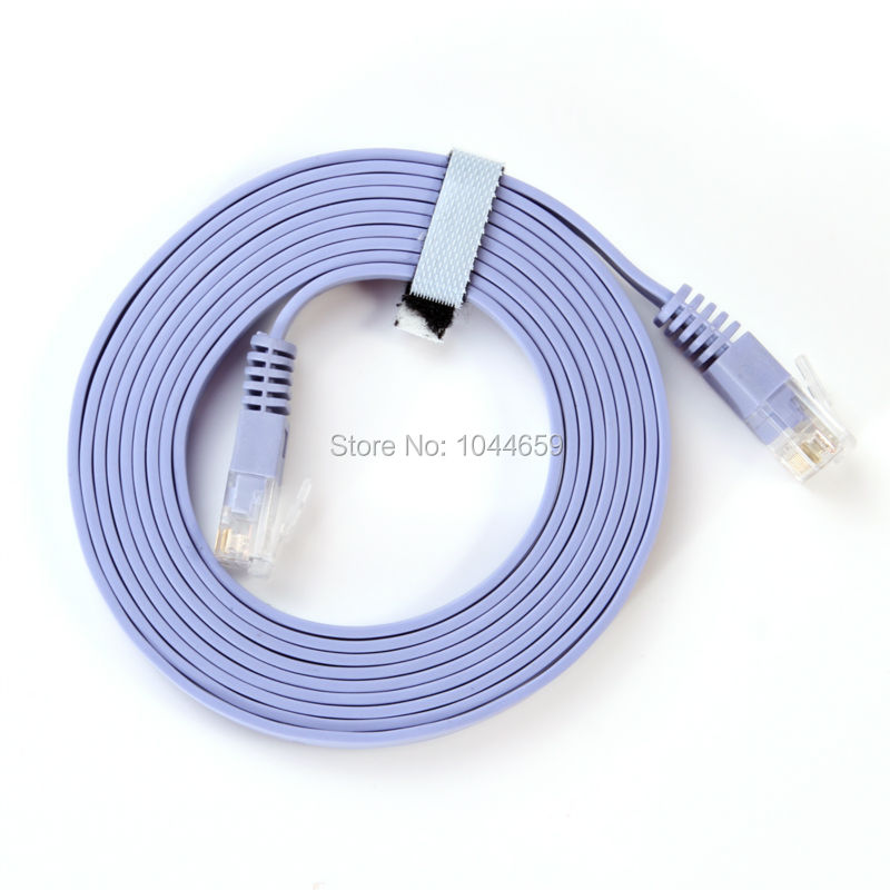 1m/2m/3m/5m/10m/15m/20m/25m/30m cat 6 cat 6 litteä utp ethernet-verkkokaapeli  rj45 patch lan -johto reitittimeen/dsl-modeemiin