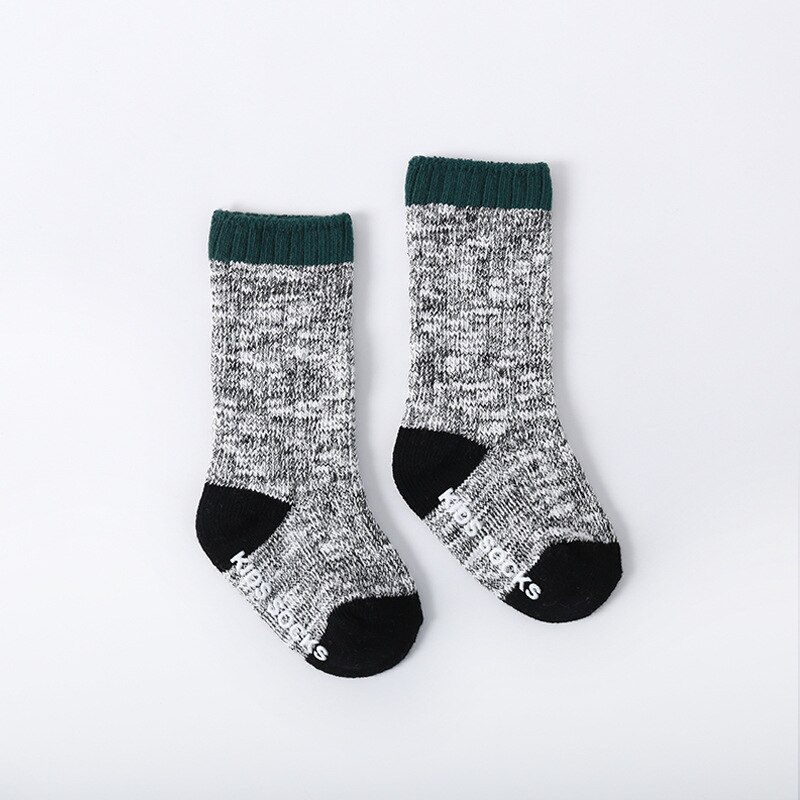 Kindersokken voor meisjes jongens katoenen verdikking kleding accessoires kniekousen voor meisjes kinderen lente antislip hoge sokken