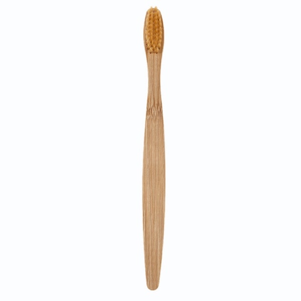 3 Colors Environment-friendly Wood Toothbrush Bamboo Teethbrush Soft Bamboo Adults Fibre Wooden Handle Low-carbon toothbrushes: Yellow