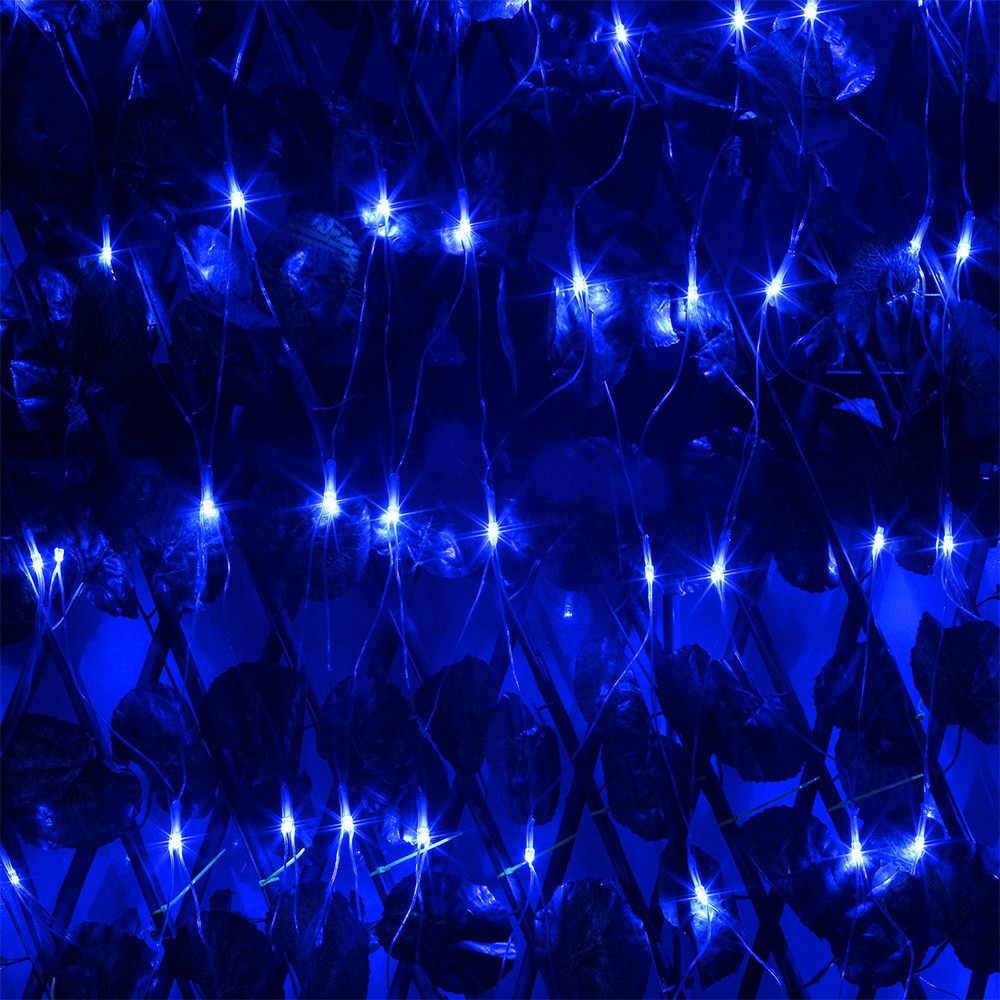 3m x 2m 200 led nätljus gardin nätslinga ljus 1.5 x 1.5m 96 leds utomhus hem år julljus dekoration 220v 110v