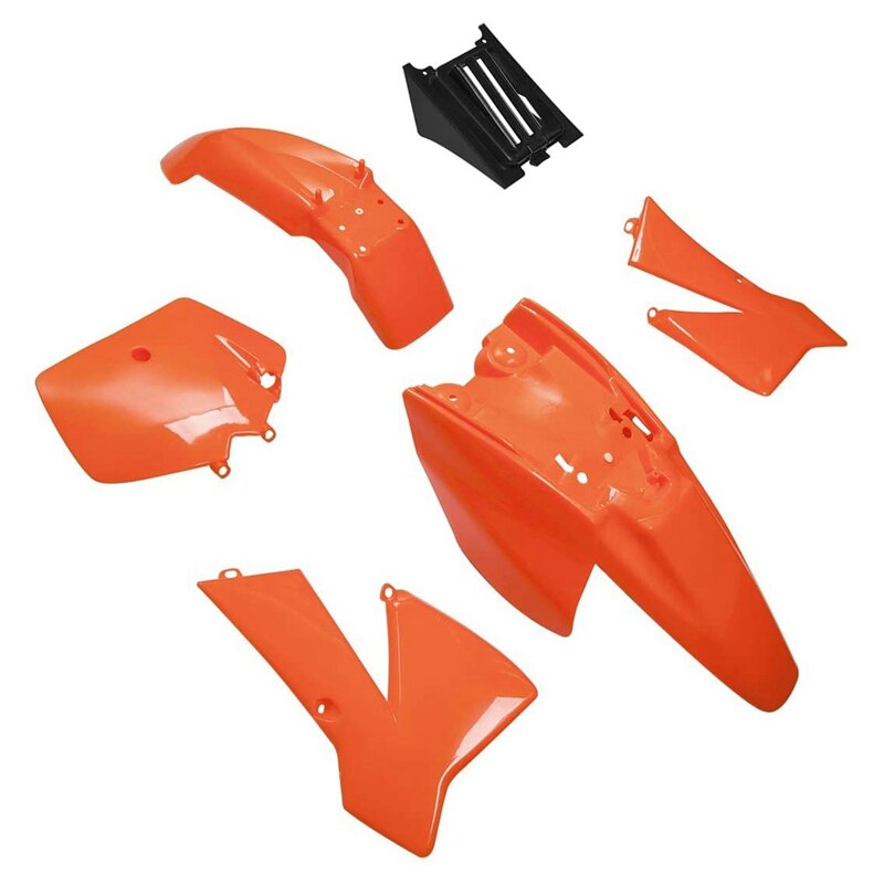 Fairing Body Fender Cover Parts Kit Orange for KTM 50 SX 50CC 50SX Mini Dirt Pit Kids for KTM50 Senior Junior Jr Sr