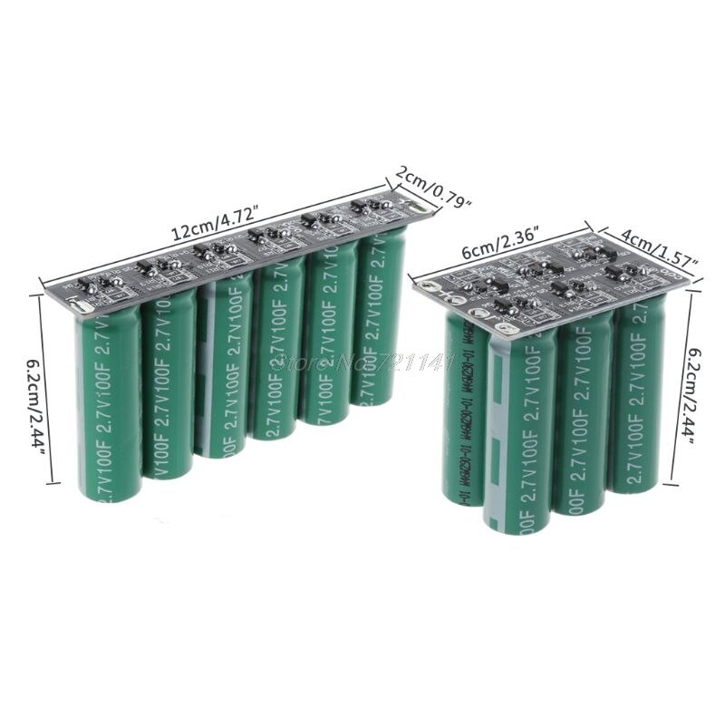 16v 20f ultrakondensator motor batteri starter booster bil super kondensator # enkel rad / dobbel rad