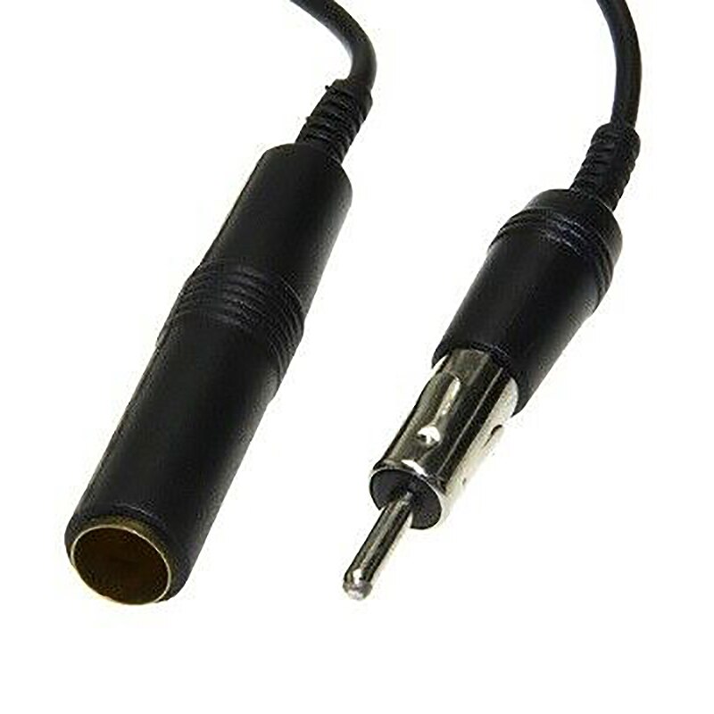 Universal- Fm Modulator Stereo Mp3 Auto Antenne Kabel Auto Radio schnallen Aux Adapter