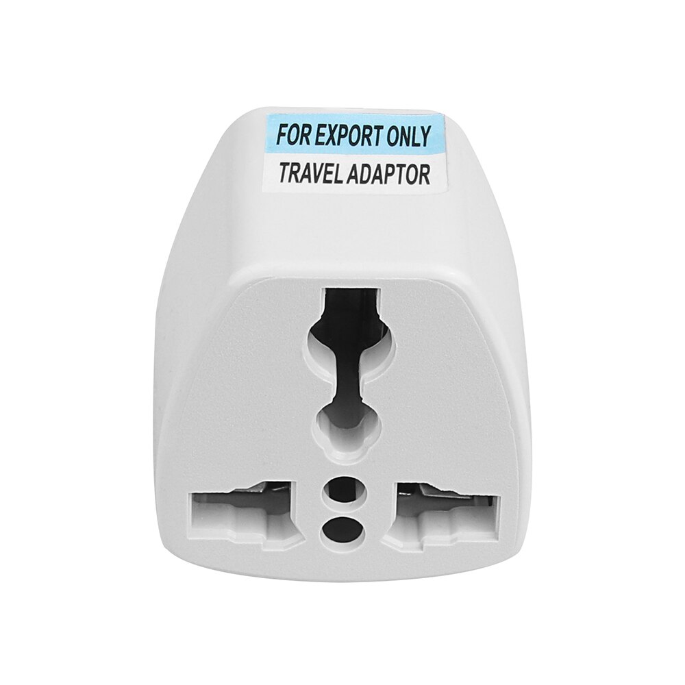 1Pc Universele Us Uk Au Eu Plug Naar Euro Europa Travel Wall Ac Power Charger Outlet Adapter Converter 2 Ronde Socket Pin