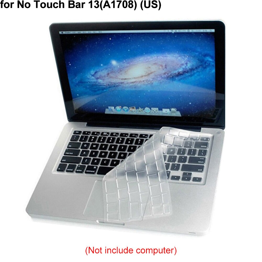 Soft Silicone Keyboard Cover Waterproof Laptop Keyboard Protective Film Anti-dust Keyboard Cover For Notebook PC Laptop 15 Inch: I