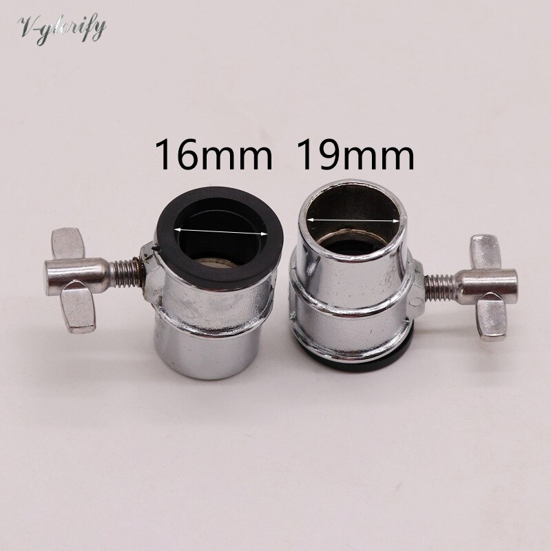 Hanging Truss Pipe Fittings Bracket Fittings 19mm 16mm Diameter Bracket Metal Pipe Sleeve Silver Color 1 Piece: size 1