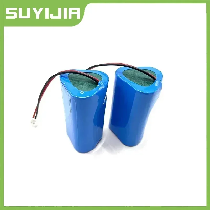 18650 3S1P 12V 3500mAh rechargeable lithium battery pack built-in BMS Bluetooth flashlight game board wireless monitoring device: Blue