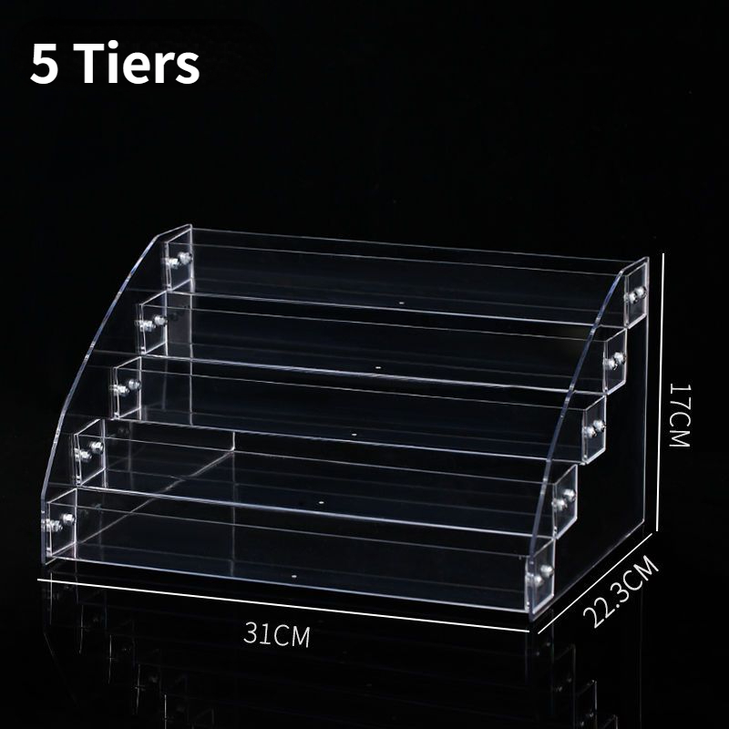 Acrylic Display Rack Nail Polish Storage Box Trans... – Grandado